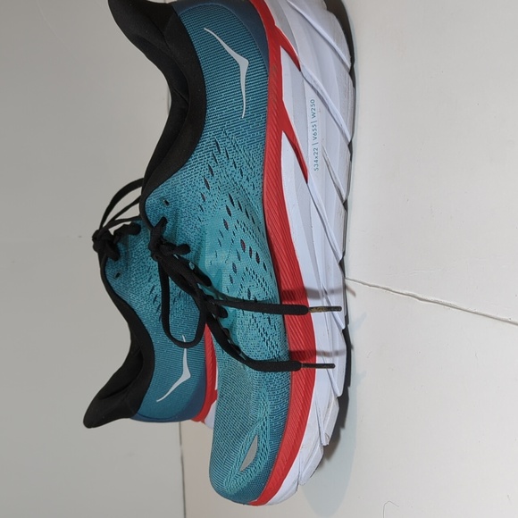 Hoka One One Clifton 8 Men's Real Teal, Aquarelle 1119393 RTAR size 13d - Picture 7 of 15